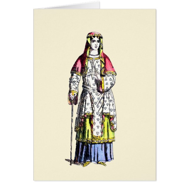AMY ~ COSTUMES ~ 950 AD ~ Personalised  (Front)