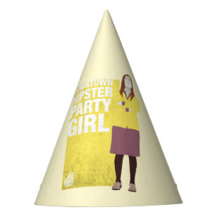 Amy   Downtown Hipster Party Girl Party Hat
