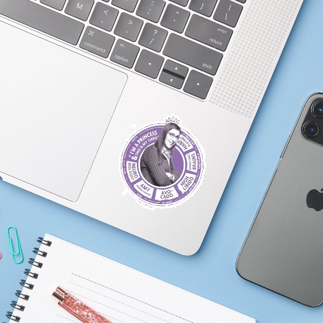 Amy Farrah Fowler Info Graphic (Laptop w/ iPhone)