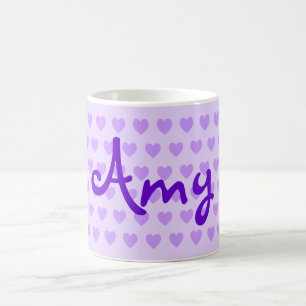 Amy in Purple Coffee Mug