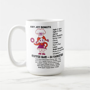 Amy Joy Doughnut Shops of Illinois Coffee Mug
