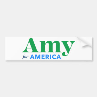 Amy Klobuchar 2020 Amy for President Bumper Sticker