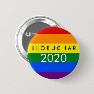 Amy Klobuchar for president 2020 6 Cm Round Badge
