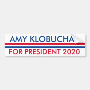 Amy Klobuchar for president 2020 Bumper Sticker