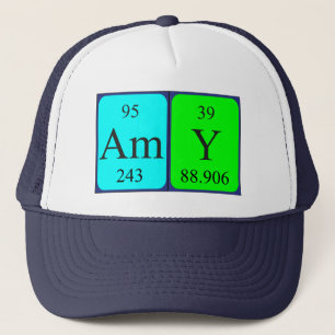 Amy periodic table name hat