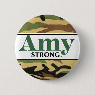 Amy Strong. 6 Cm Round Badge