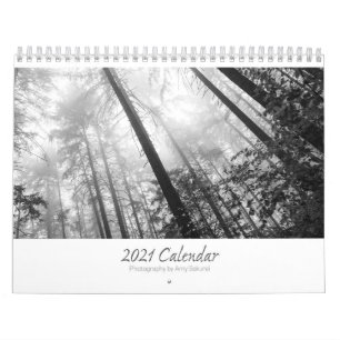 Amy's 2021 Monochrome Photo Calendar