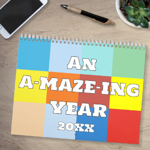 An A-maze-ing Year Calendar