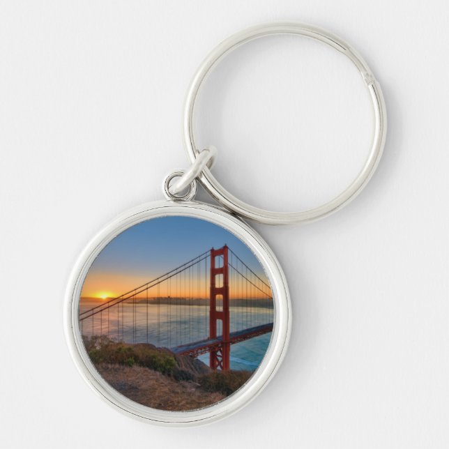 An absolutely stunning sunrise key ring (Front)