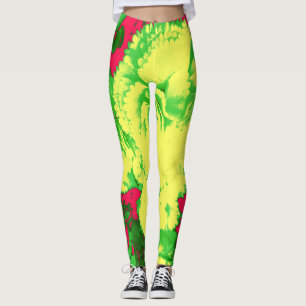 An abstract colourful "Ratti_Creative_Arts" Leggin Leggings