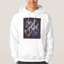 An abstract galaxy design capturing the mystery of