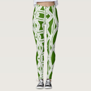 An abstract "Ratti_Creative_Arts" Leggings