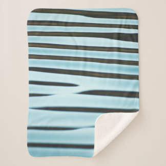 An abstract wave ripple background made from water sherpa blanket