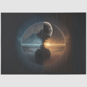 An Abstract Ying Yang Series Design 5 Tissue Paper