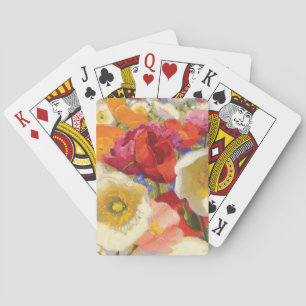 An Abundance of Flowers Playing Cards