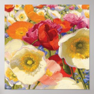 An Abundance of Flowers Poster