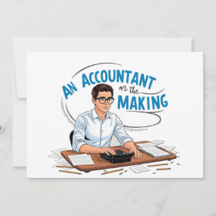 An accountant on the making invitation