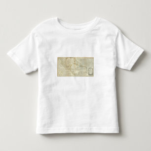 An Accurate Map Of North America Southern section Toddler T-Shirt