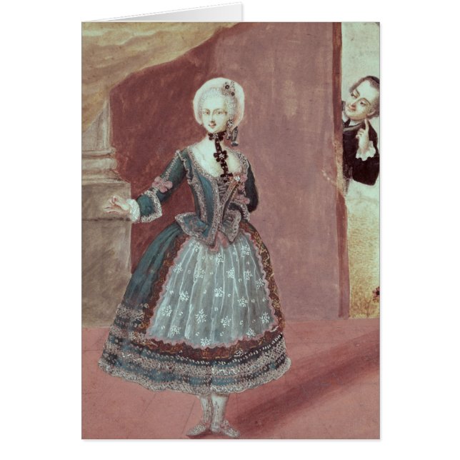 An Actress in the Role of Rosine (Front)