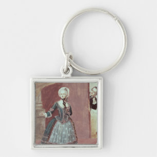 An Actress in the Role of Rosine Key Ring
