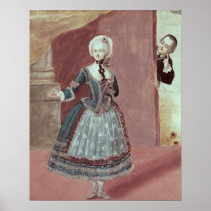 An Actress in the Role of Rosine Poster