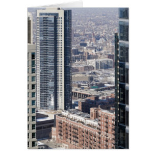 An aerial view of Chicago, looking northwest 2