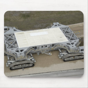 An aerial view of the crawler-transporter mouse pad