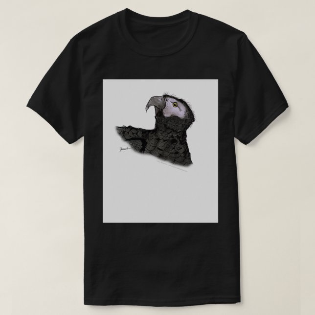 an african gray parrot T-Shirt (Design Front)