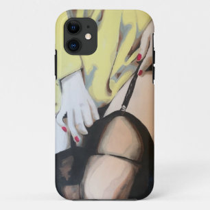 'An Afternoon Affair' Painting on a  iPhone 11 Case