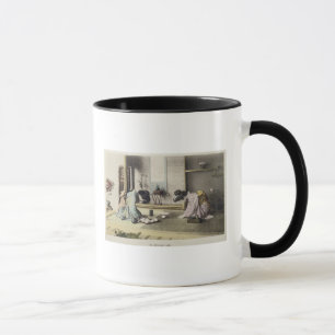 An Afternoon Call, c.1880 (hand coloured albumen p Mug