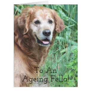 An Ageing Fella Birthday Greeting