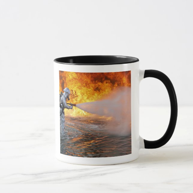 An aircraft rescue firefighting team mug (Right)