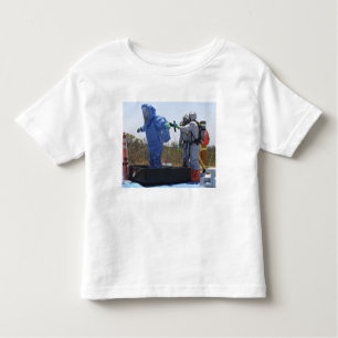 An airman stands in a tub toddler T-Shirt