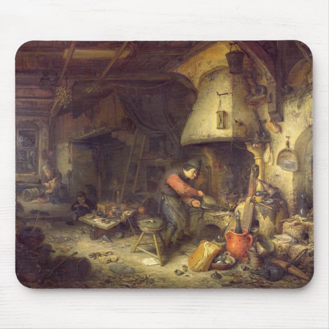 An Alchemist, 1611 Mouse Pad (Front)