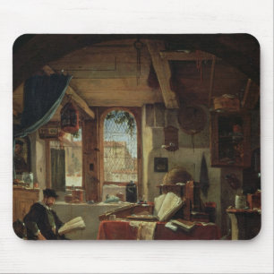 An Alchemist in his Laboratory Mouse Pad
