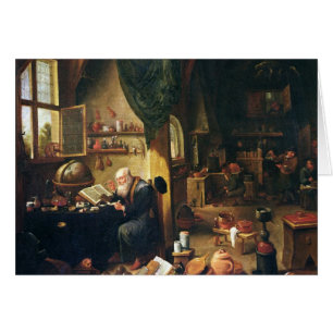 An Alchemist in his Workshop
