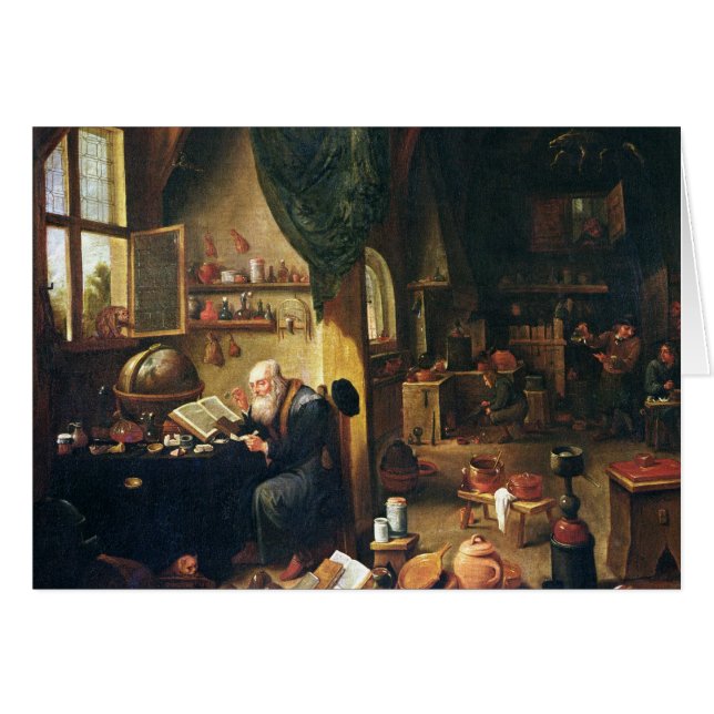 An Alchemist in his Workshop (Front Horizontal)