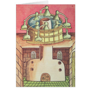 An alchemist's water-bath or bain-marie