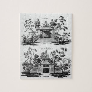 An Alcove and a Cool Retreat, from 'Chinese Archit Jigsaw Puzzle