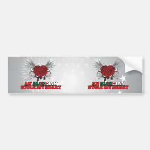An Algerian Stole my Heart Bumper Sticker