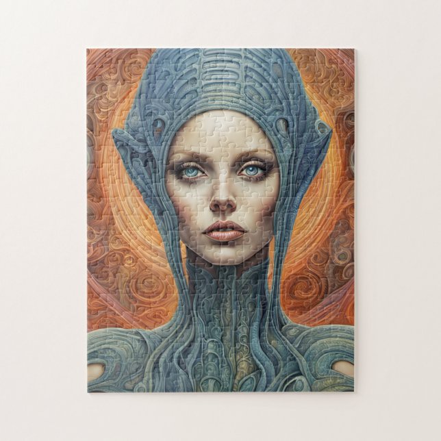 An Alien Woman Jigsaw Puzzle (Vertical)