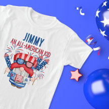 “An All-American Kid” Gnome Personalised