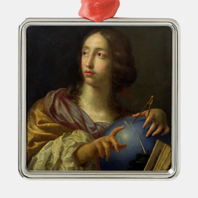 An Allegory of Astronomy Metal Tree Decoration (Front)