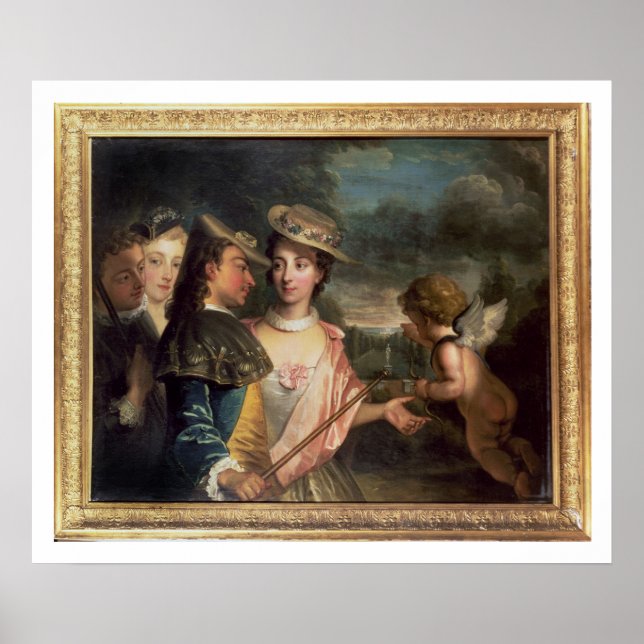 An Allegory of Courtship Poster (Front)