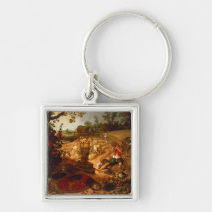 An allegory of Summer Key Ring