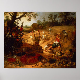 An allegory of Summer Poster
