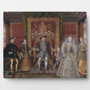 An Allegory of the Tudor Succession: The Family of Plaque