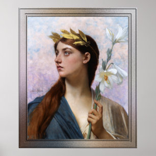 An Allegory of Victory by Jules Joseph Lefebvre Poster