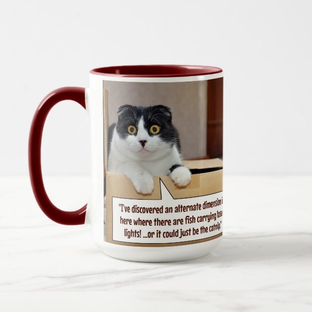 An alternate dimension mug (Left)