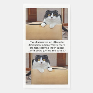 An alternate dimension napkin